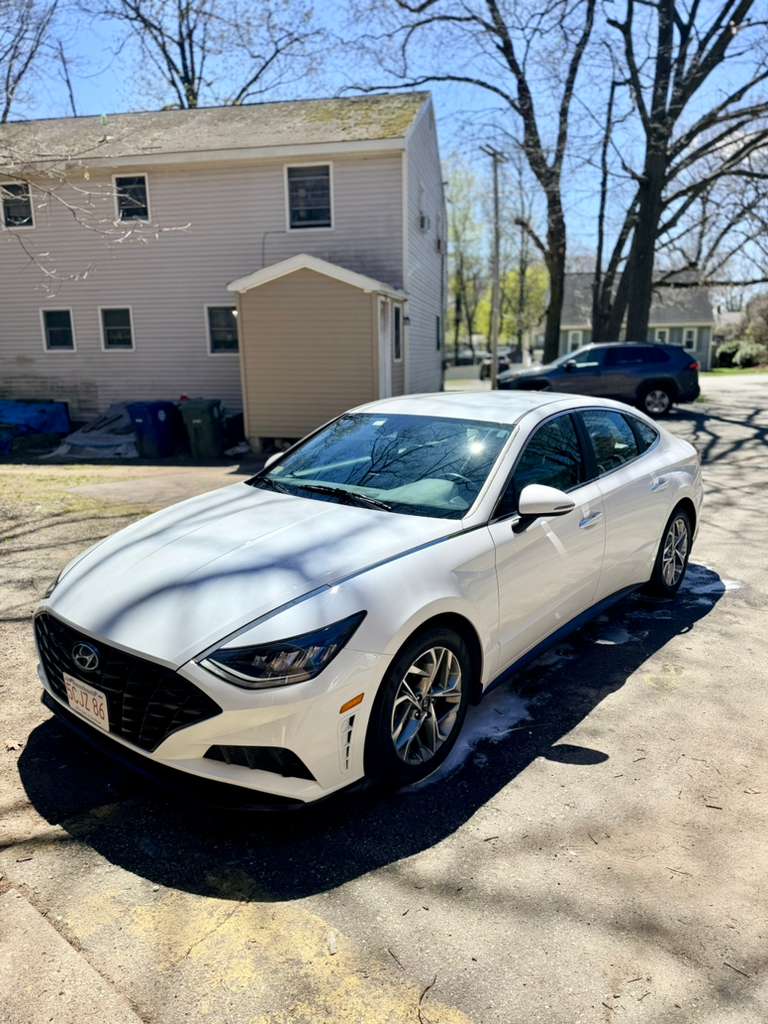 Hyundai Sonata exterior after detailing